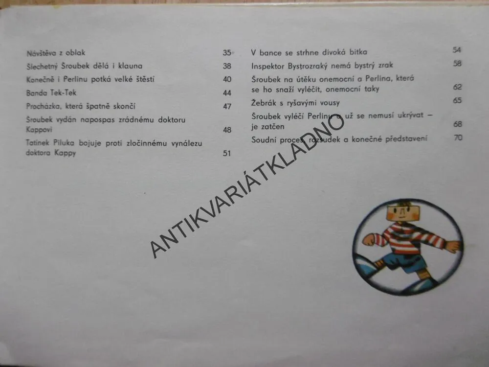 ŠROUBEK V CIRKUSE, MARCELLO ARGILLI, GABRIELLA PARCA