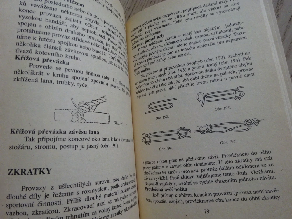 VÁZÁNÍ UZLŮ, F. A. ELSTNER, **an