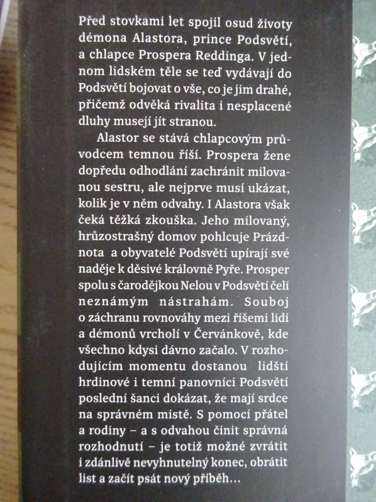 POSLEDNÍ ŽIVOT PRINCE ALASTORA, ALEXANDRA BRACKEN, **an