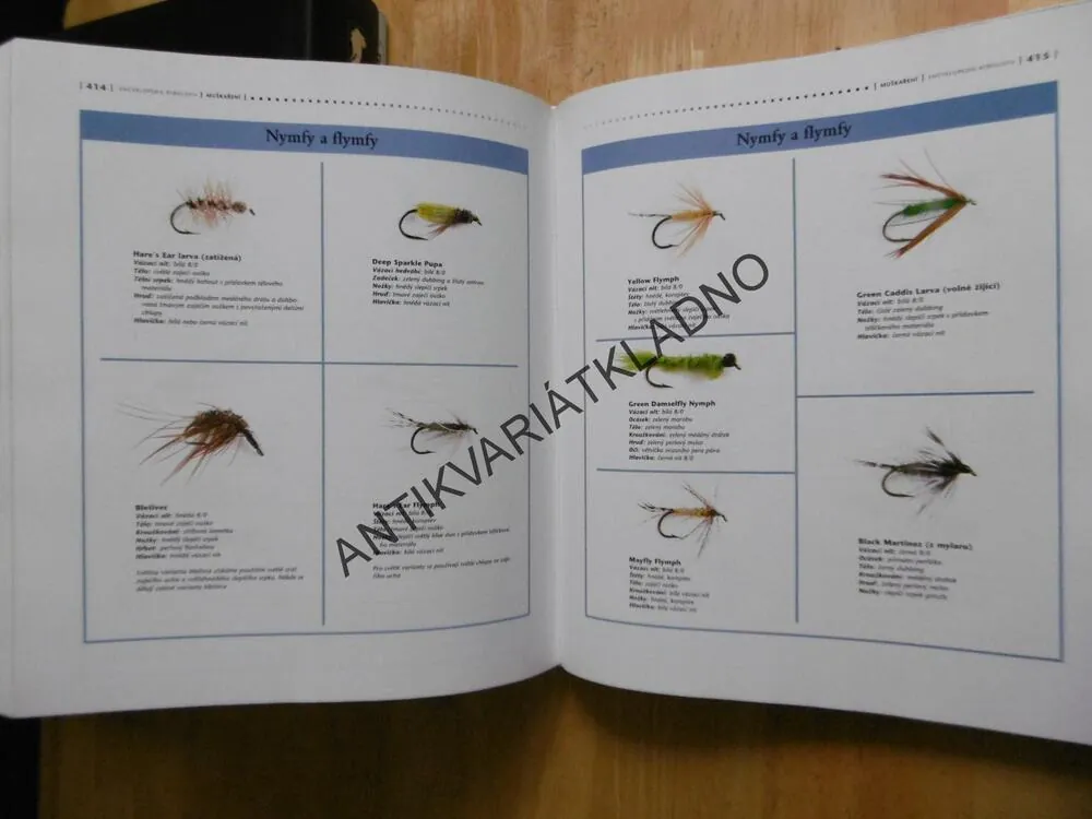 VELKÁ ENCYKLOPEDIE RYBOLOVU, HISTORIE, SPORT,NÁSTRAHY, MUŠKAŘENÍ