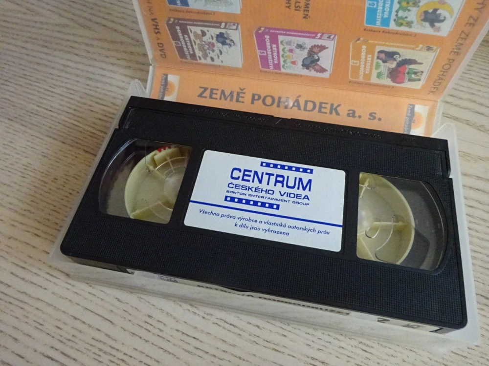 KRTKOVA DOBRODRUŽSTVÍ 2, KRTEK, VHS VIDEOKAZETA