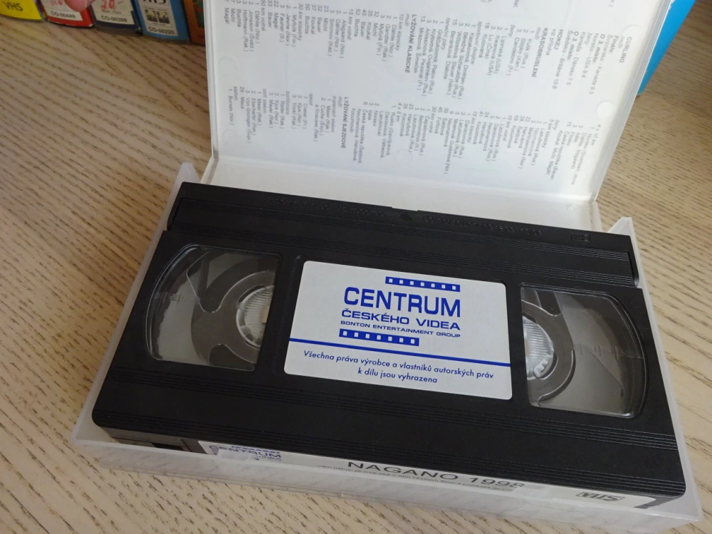 NAGANO, VHS VIDEOKAZETA