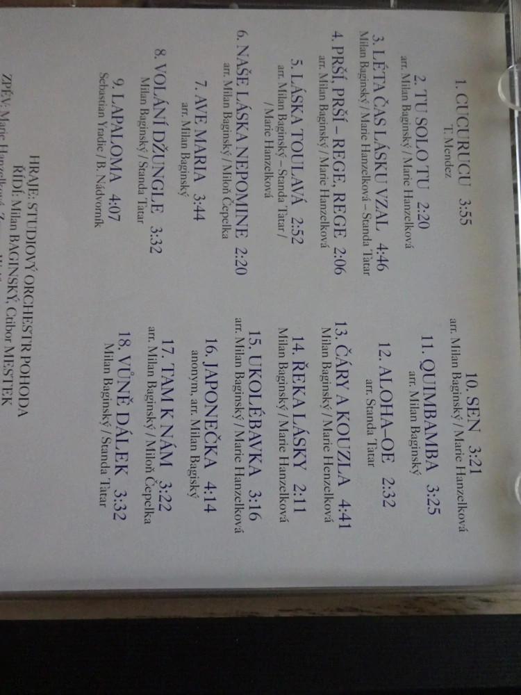 OZVĚNY KARIBIKU, CD HUDBA