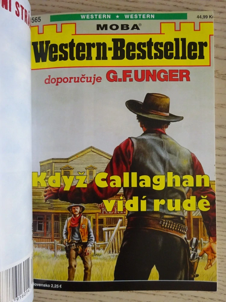 WESTERN BESTSELLER 95, 3X,  G. F. UNGER