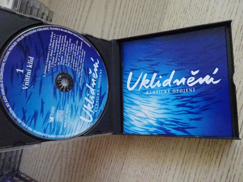 UKLIDNĚNÍ, KLASICKÉ OPOJENÍ, 3X CD HUDBA