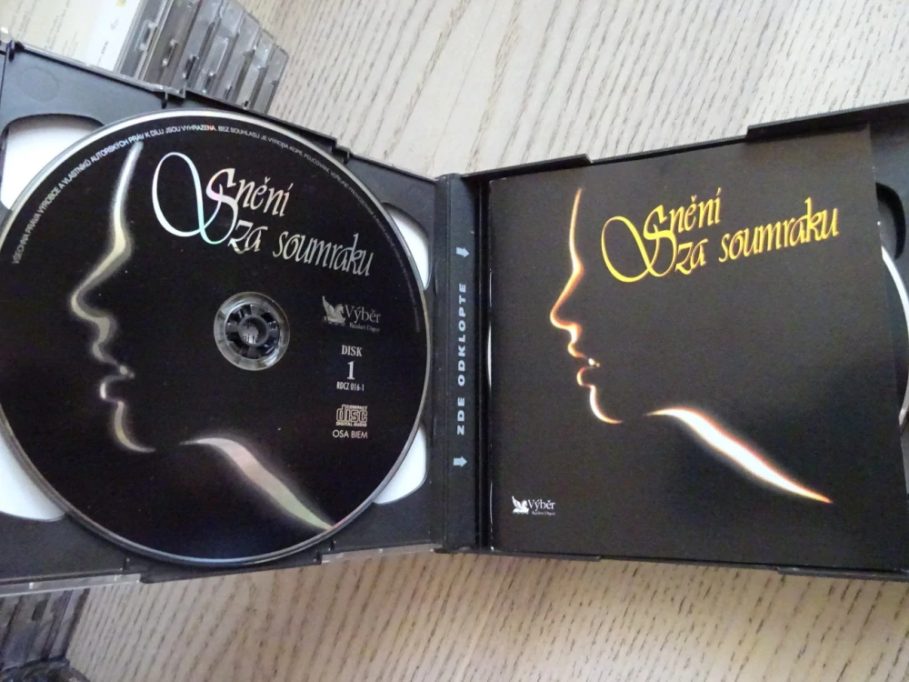 SNĚNÍ ZA SOUMRAKU, 5X CD HUDBA