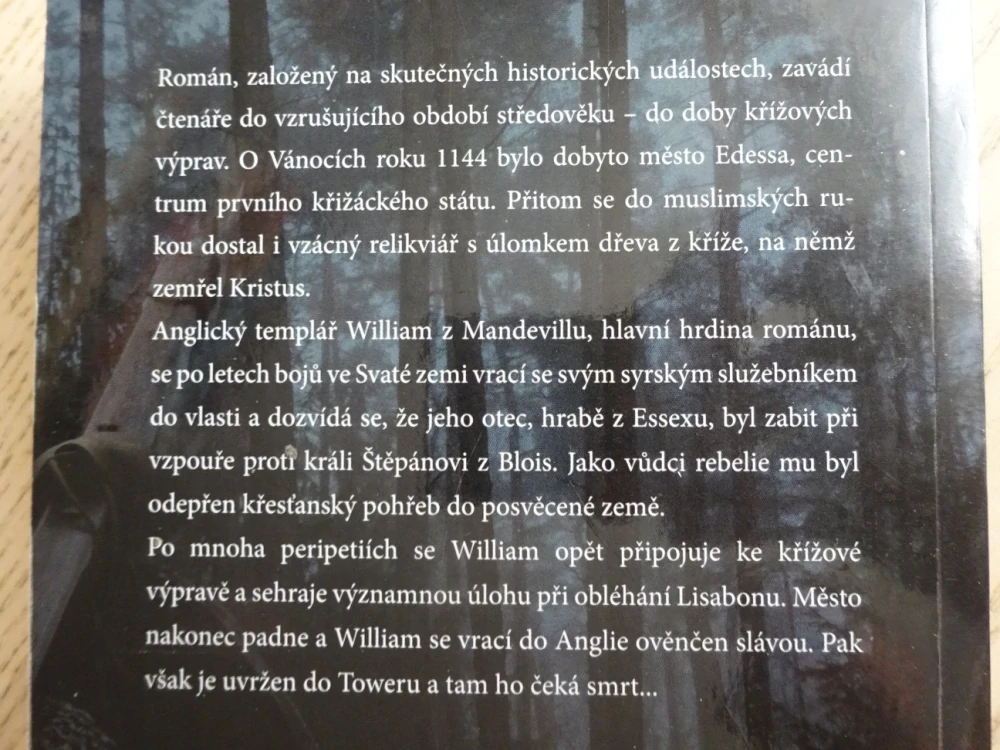 SOUMRAK TEMPLÁŘŮ, HLEDÁNÍ SVATÉHO KŘÍŽE, TONY MCMAHON, **an