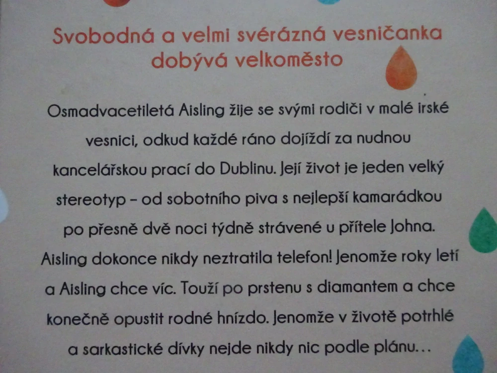 TO JE CELÁ AISLING, EMER MCLYSAGHTOVÁ, SARAH BREENOVÁ, **an