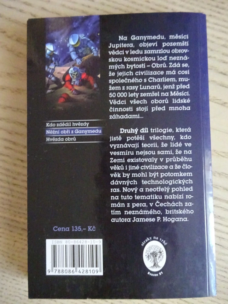 NĚŽNÍ OBŘI Z GANYMEDU, JAMES P. HOGAN, **an