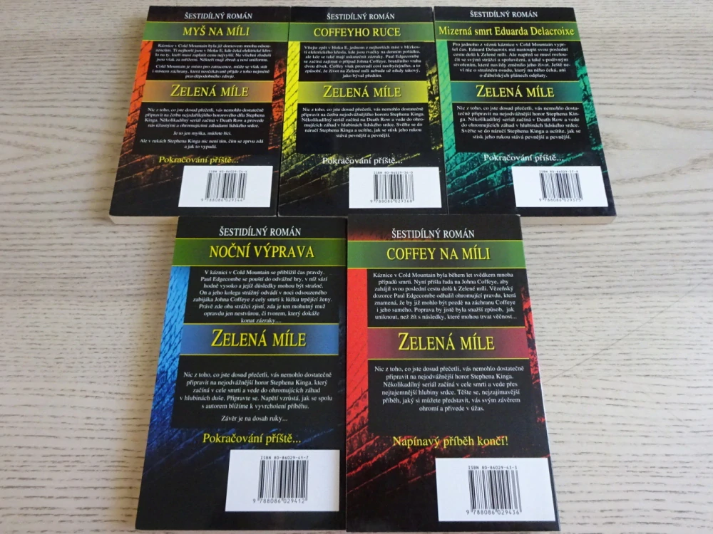 ZELENÁ MÍLE 2-6, STEPHEN KING, **an