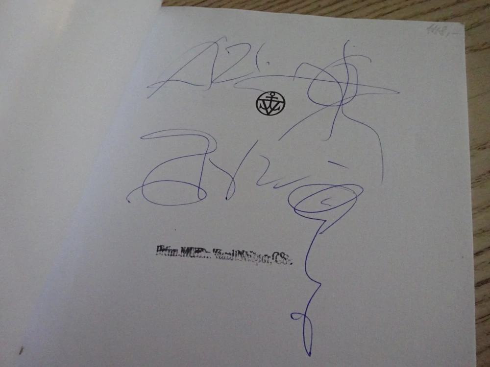 LÉČIVÁ MOC SMÍCHU, KAREL NEŠPOR - autogram, **an