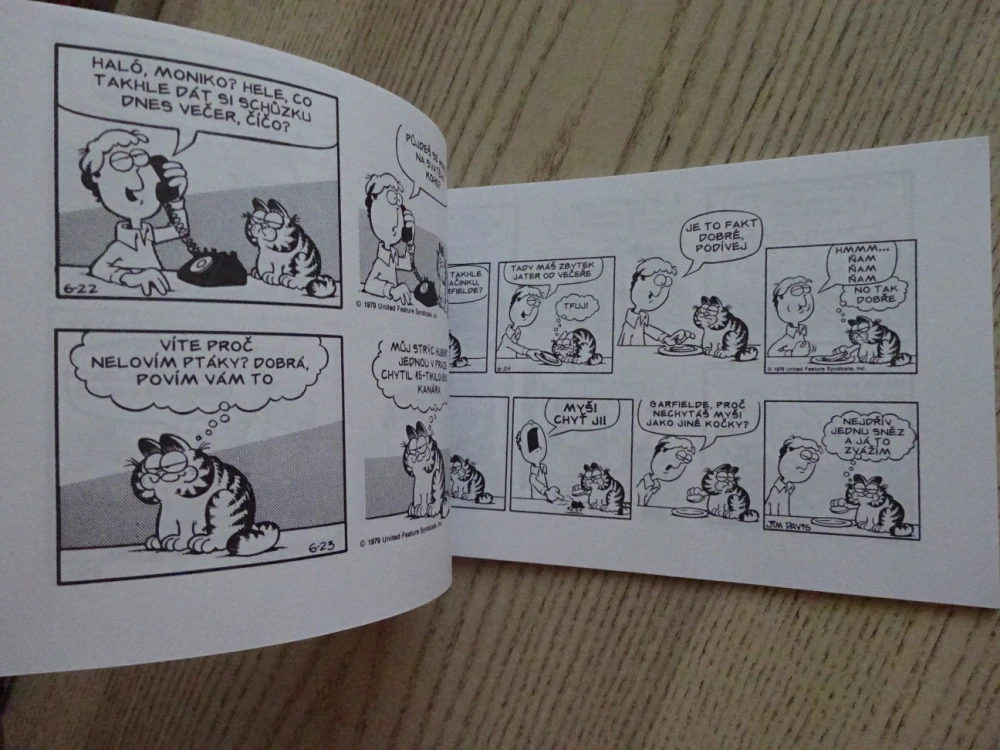 GARFIELD PŘIBÍRÁ NA VÁZE, JIM DAVIS, **an