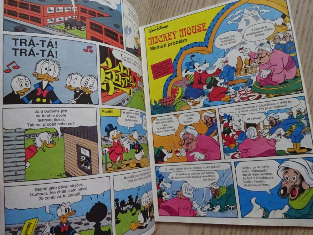 MICKEY MOUSE, KOMIKS, DISNEY, 1/1990