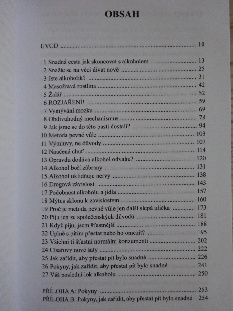 SNADNÁ CESTA JAK SKONCOVAT S ALKOHOLEM, ALLEN CARR, **an