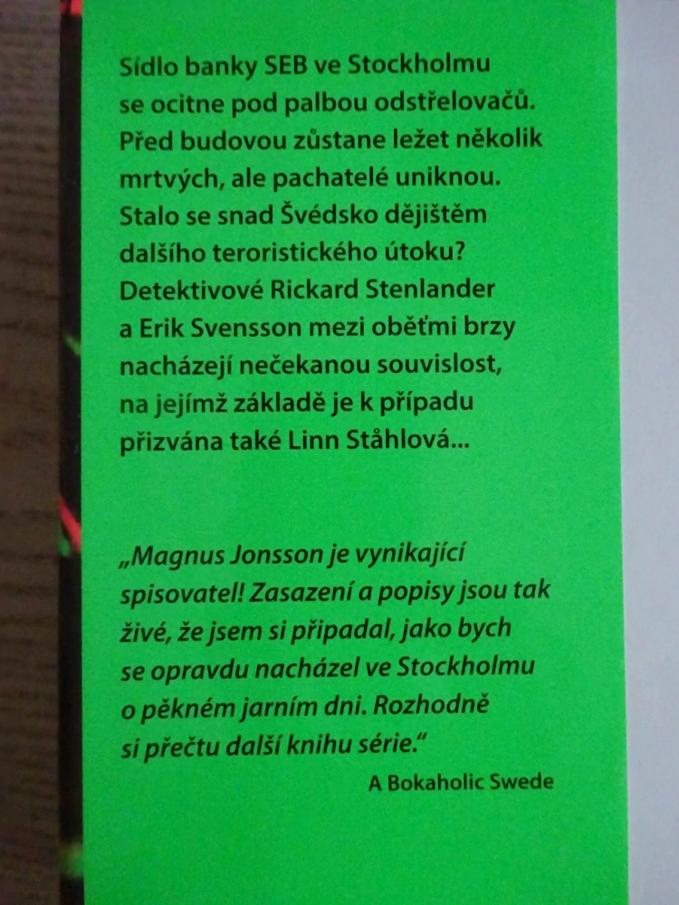 MRCHOŽROUTI, MAGNUS JONSSON, **an