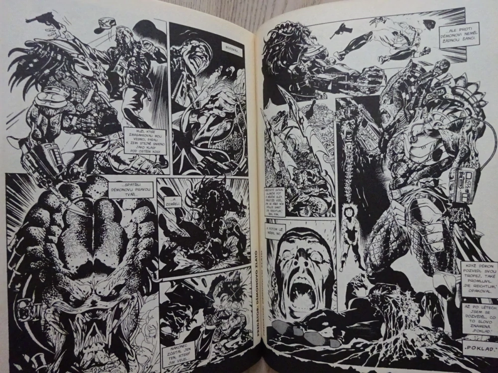 KOMIKS CREW, 12/99, HITMAN, PREDÁTOR, SOUDCE DREDD