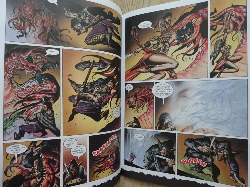 KOMIKS CREW, 14/99, SLÁINE, WOLVERINE, VETŘELCI VS PREDÁTOR