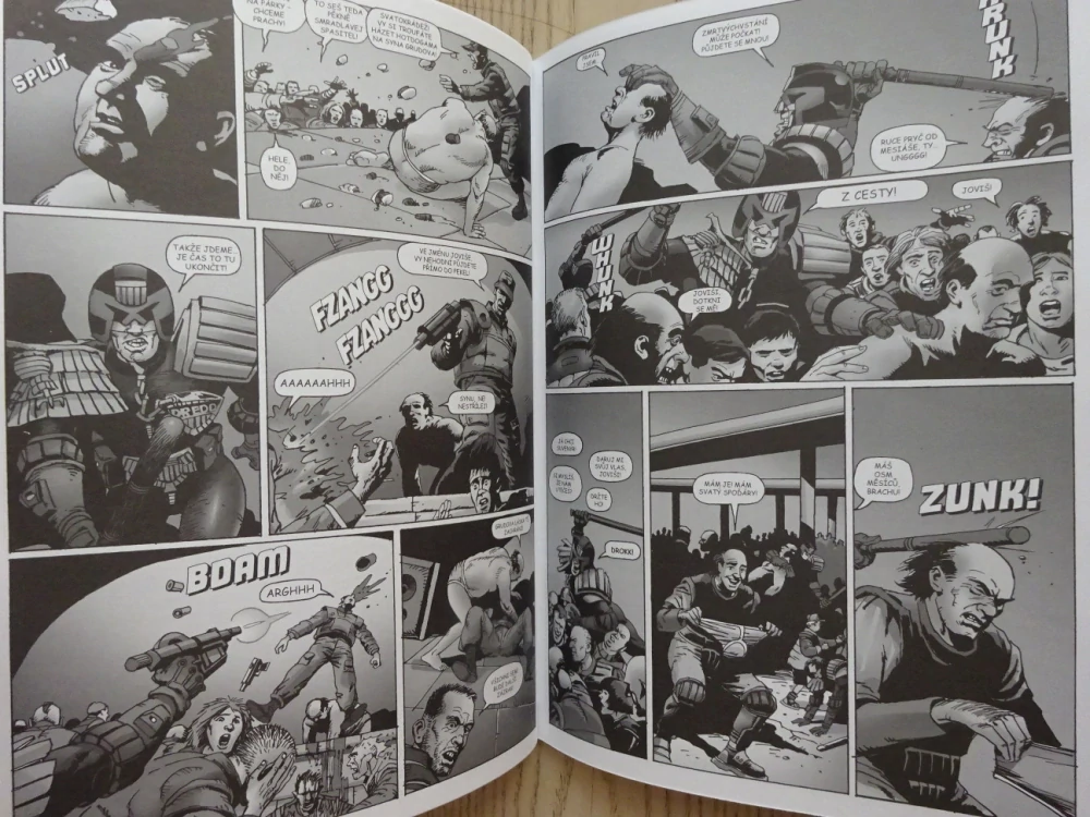 KOMIKS CREW, 19/2002, HANS, BATMAN DARKNESS, JÁ, JOVIŠ, FUTURE SHOCKS