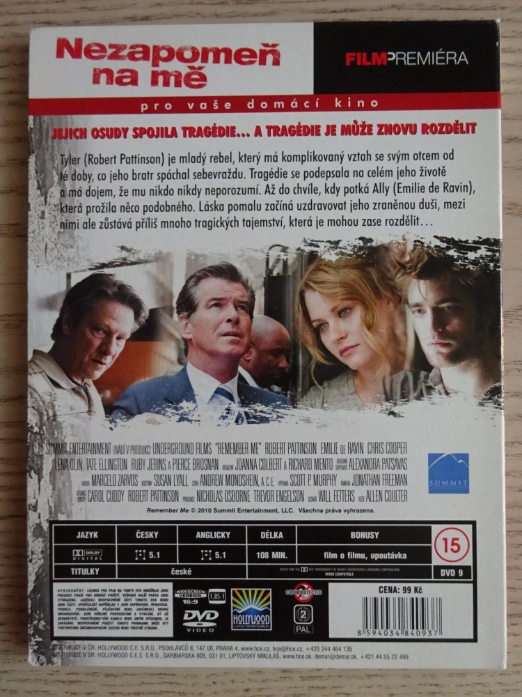 NEZAPOMEŇ NA MĚ, DVD FILM