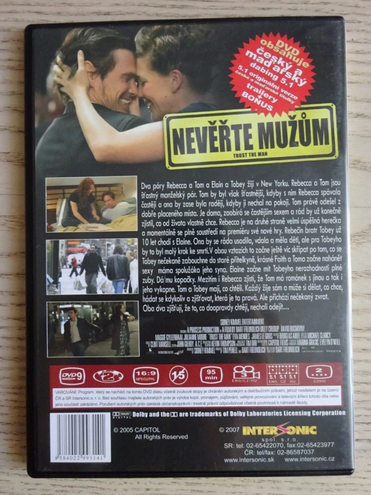 NEVĚŘTE MUŽŮM, DVD FILM