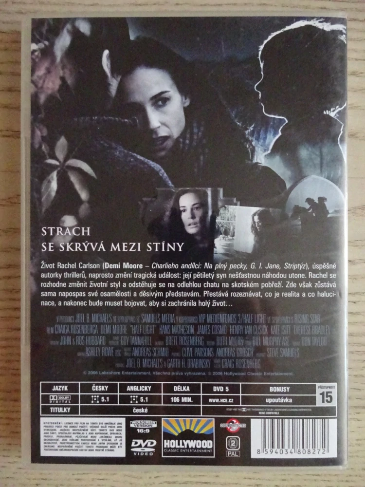 SVĚTLO VE TMĚ, DVD FILM