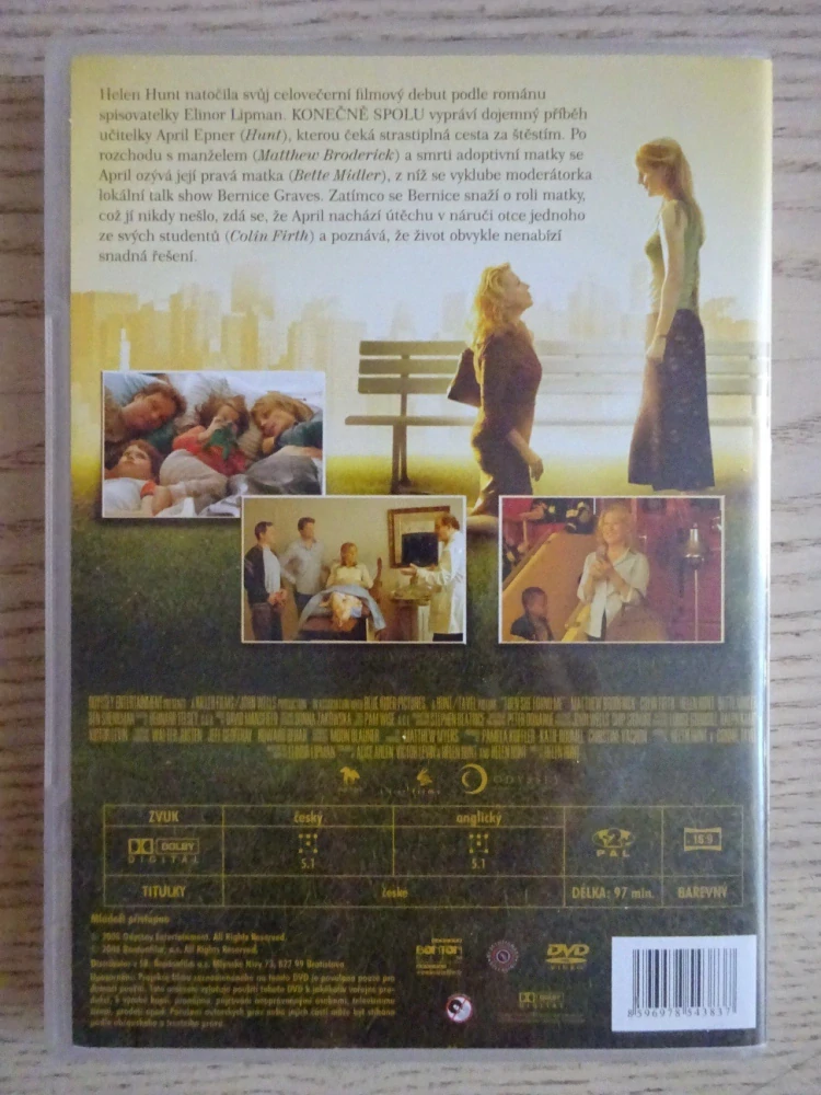 KONEČNĚ SPOLU, DVD FILM