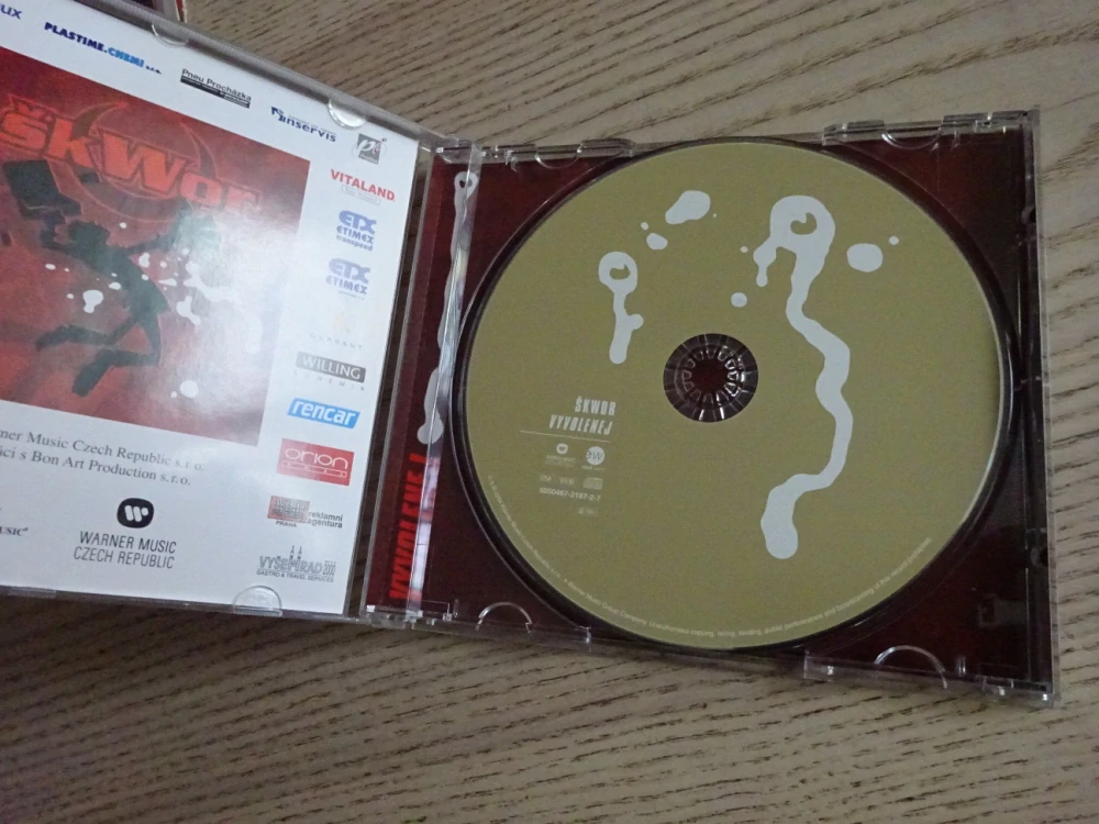 ŠKWOR, VYVOLENEJ, CD HUDBA