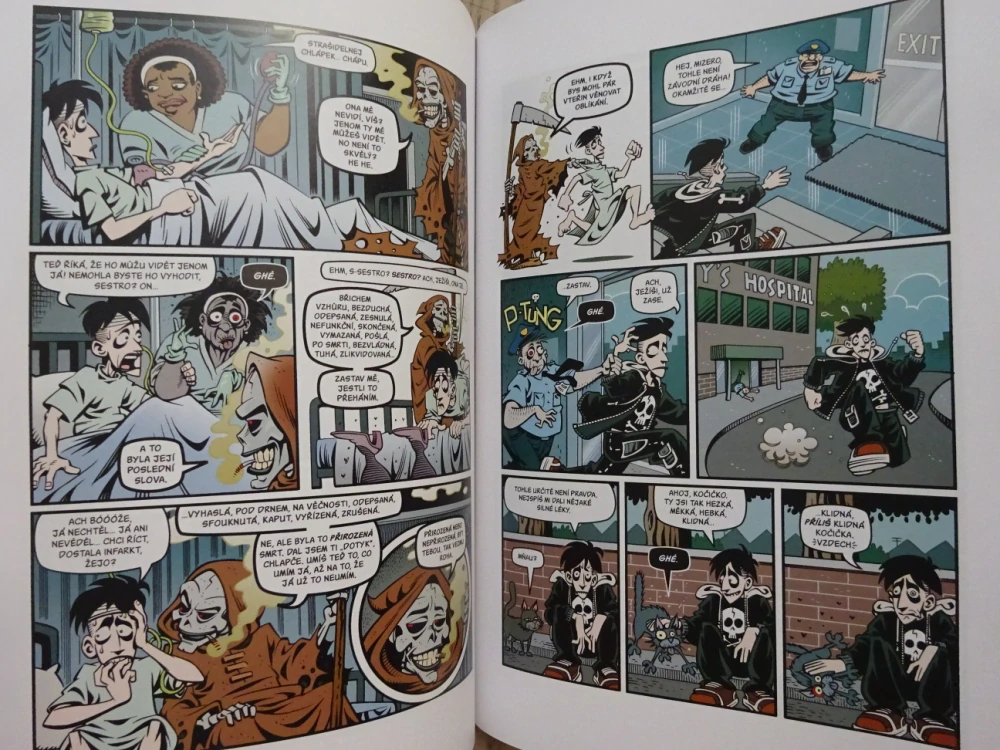 KOMIKS CREW 2, 23/2008, HELLBLAZER: KOLÉBKA, TEMNÉ VĚDĚNÍ