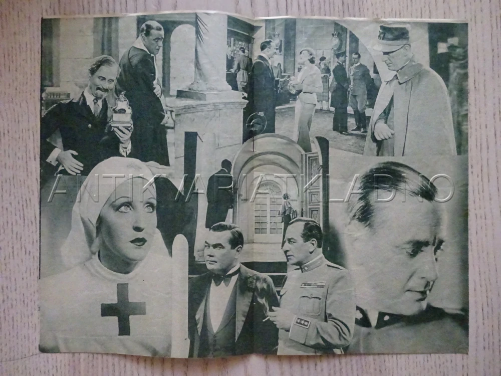 ŽENA V OHNI, B. HELM, BIO PROGRAM Č. 61, 1933