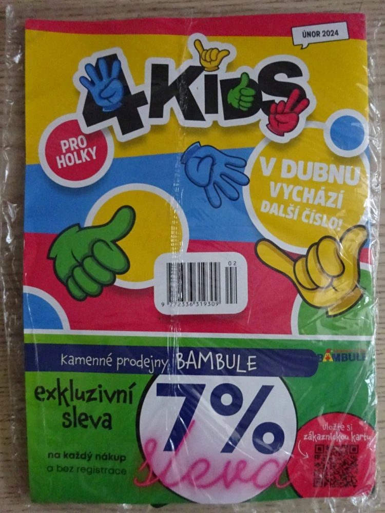 4 KIDS, FOR KIDS, DĚTSKÝ ČASOPIS, ÚNOR 2025