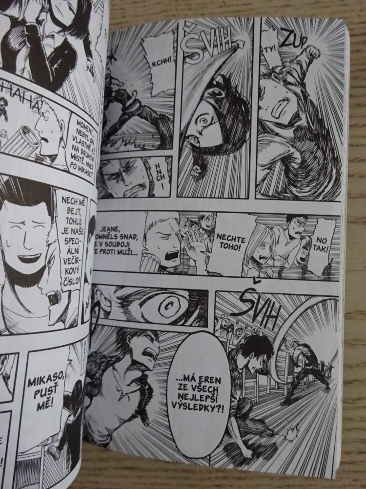 ÚTOK TITÁNŮ, HADŽIME ISAJAMA 1, MANGA KOMIKS, **an