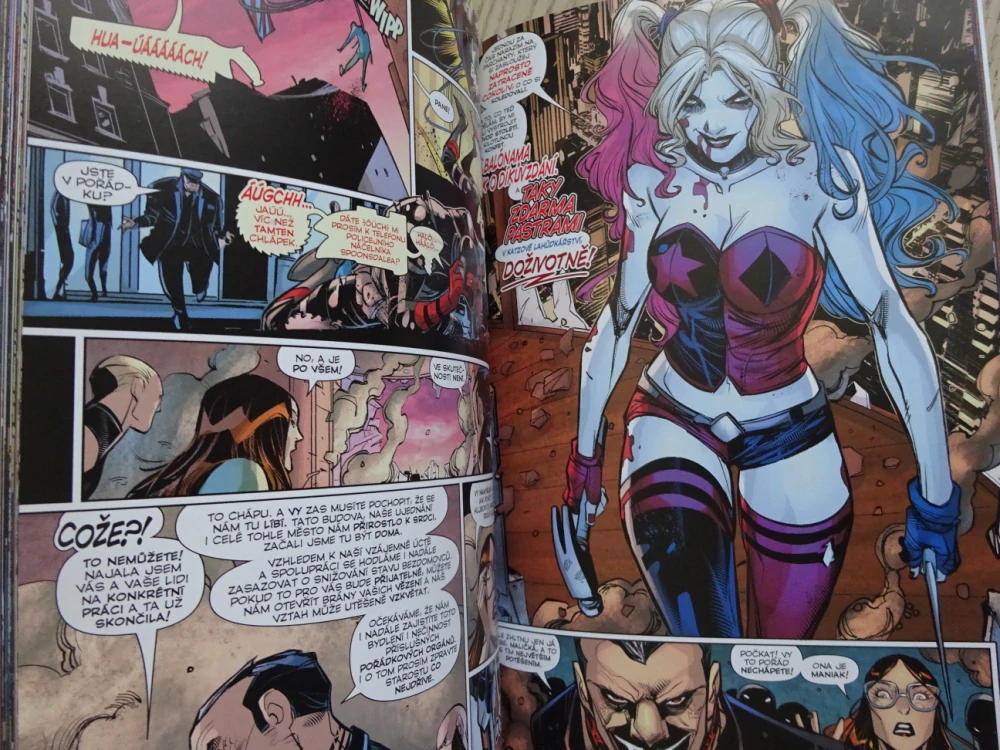 HARLEY QUINN, ČERVENÉ MASO, KOMIKS DC COMICS, **an
