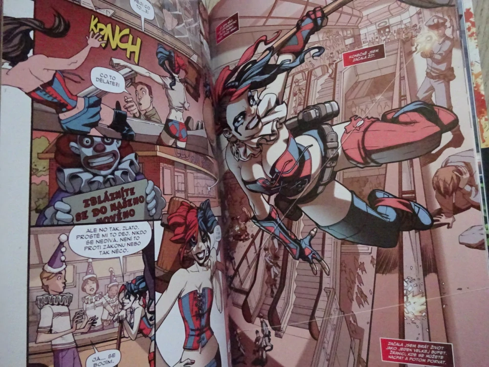 SEBEVRAŽEDNÝ ODDÍL, VÝCHOVA A TREST, KOMIKS DC COMICS, **an