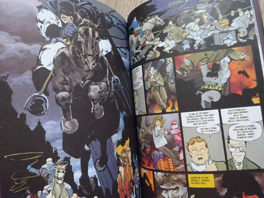 BATMAN, NÁVRAT TEMNÉHO RYTÍŘE, FRANK MILLER, **an