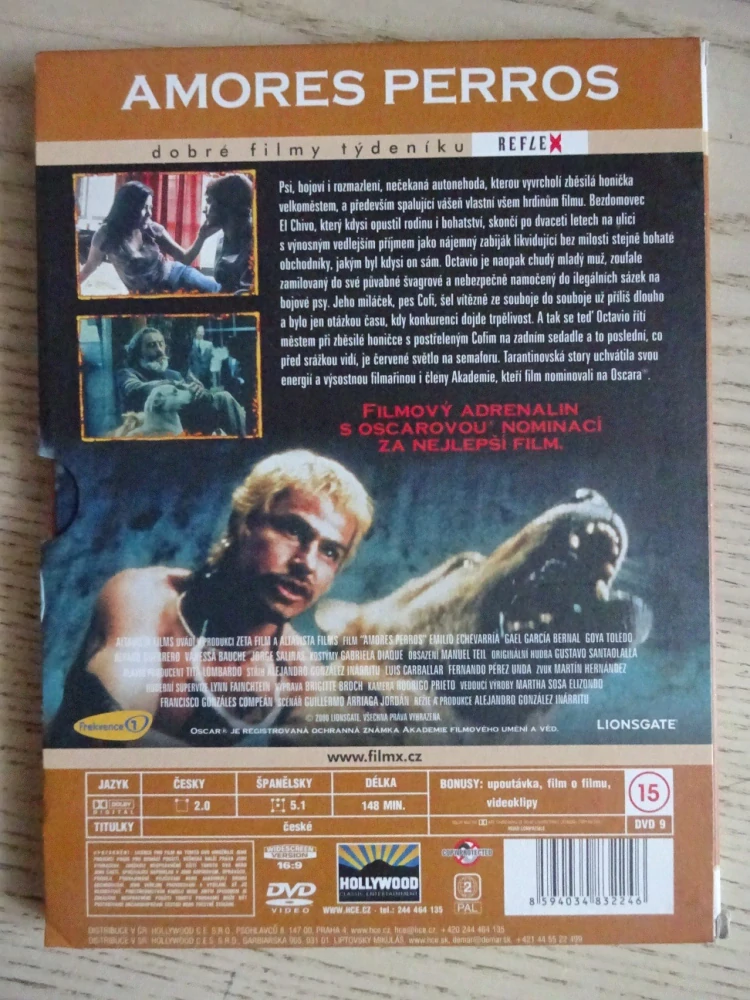 AMORES PERROS, DVD FILM