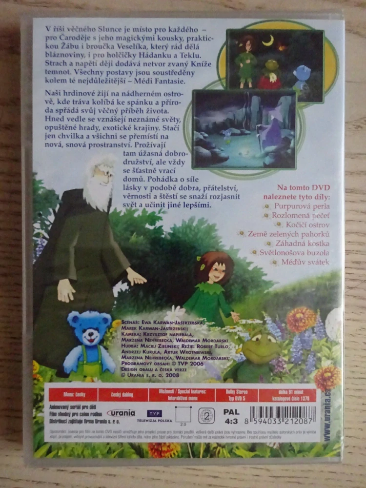 MÉĎA FANTASIE 2, DVD FILM POHÁDKA