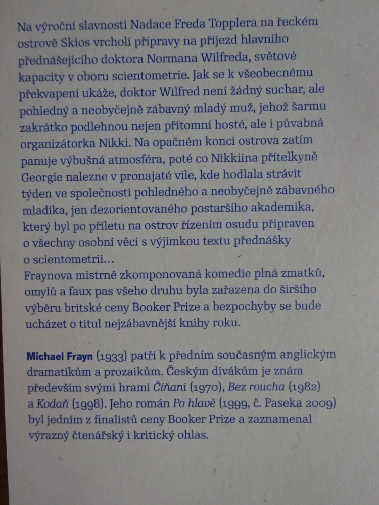 SKIOS, MICHAEL FRAYN, **an