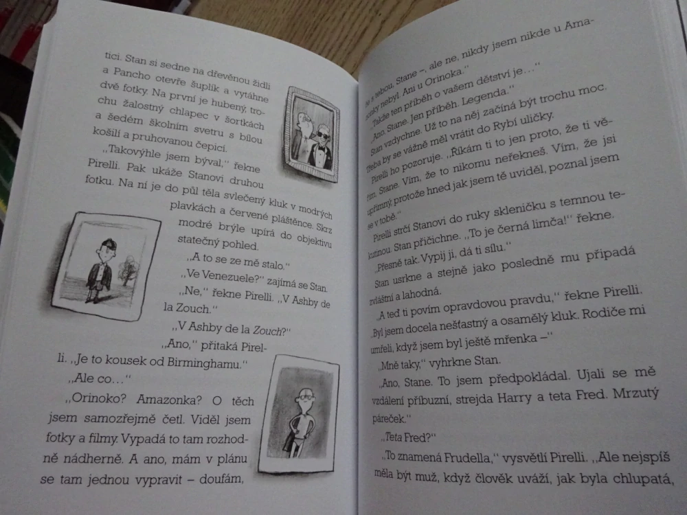 KLUK, CO SE KOUPAL S PIRAŇAMI, DAVID ALMOND, **an