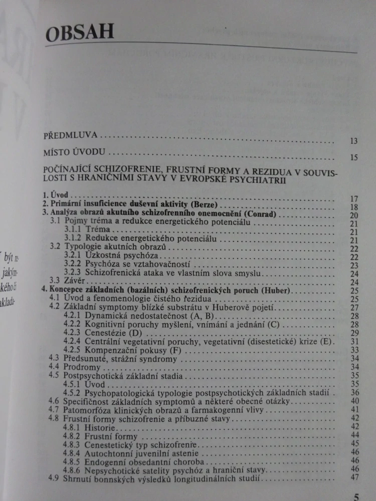 HRANIČNÍ STAVY V PSYCHIATRII, ZDENĚK BOLELOUCKÝ A KOLEKTIV, **an