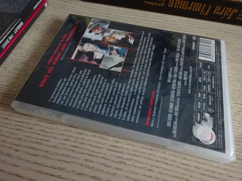 TŘI DNY KONDORA, DVD FILM