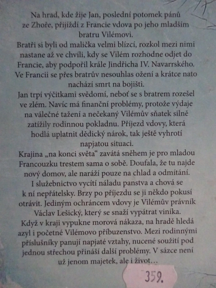 JELENÍ VRŠEK, HANA MARIE KÖRNEROVÁ, **an