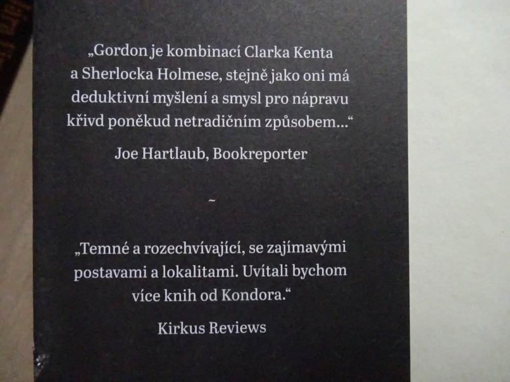 TEMNÁ BUDAPEŠŤ, VILMOS KONDOR, **an