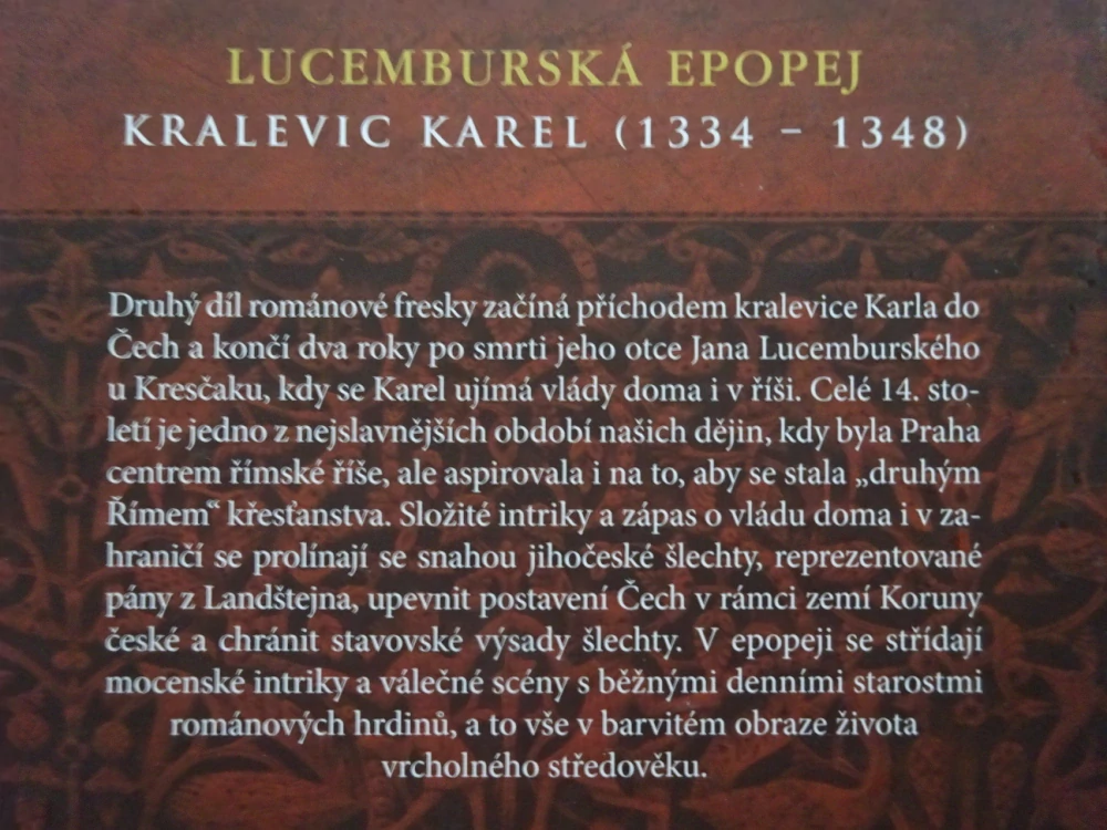 LUCEMBURSKÁ EPOPEJ II, VLASTIMIL VONDRUŠKA, **an