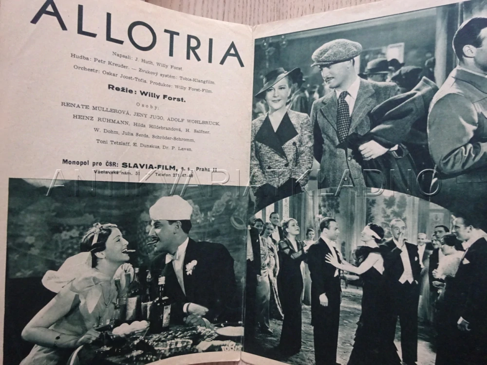 ALLOTRIA, R. MULLER, BIO PROGRAM Č. 367, 1936
