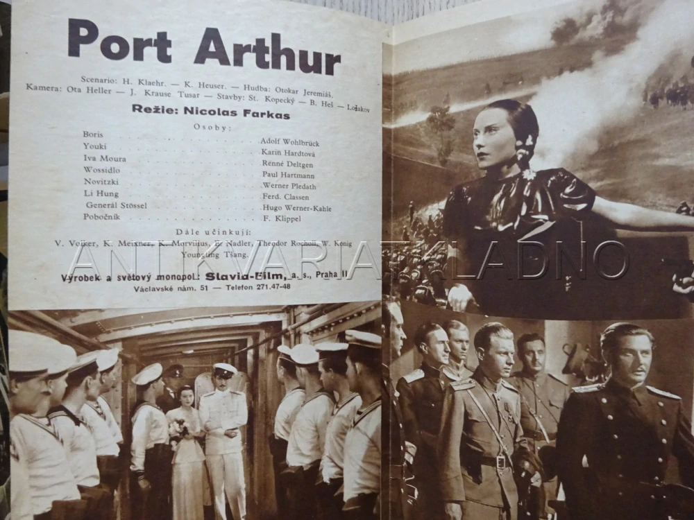 PORT ARTHUR, A. WOHLBRUCK, BIO PROGRAM Č. 415, 1936
