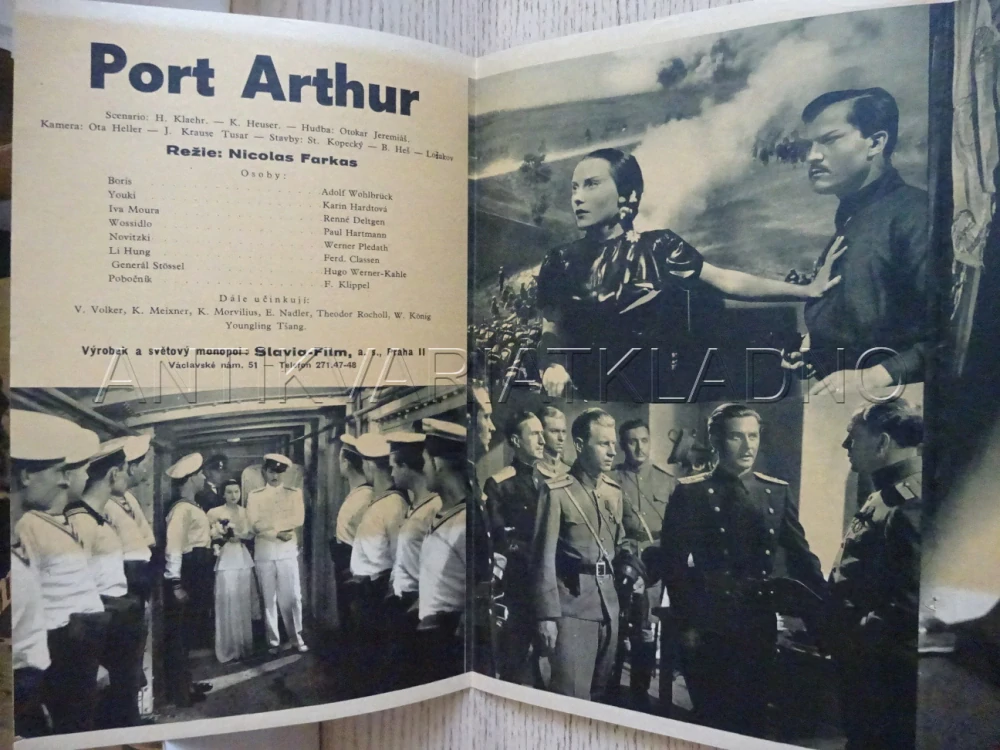 PORT ARTHUR, A. WOHLBRUCK, BIO PROGRAM Č. 415, 1936