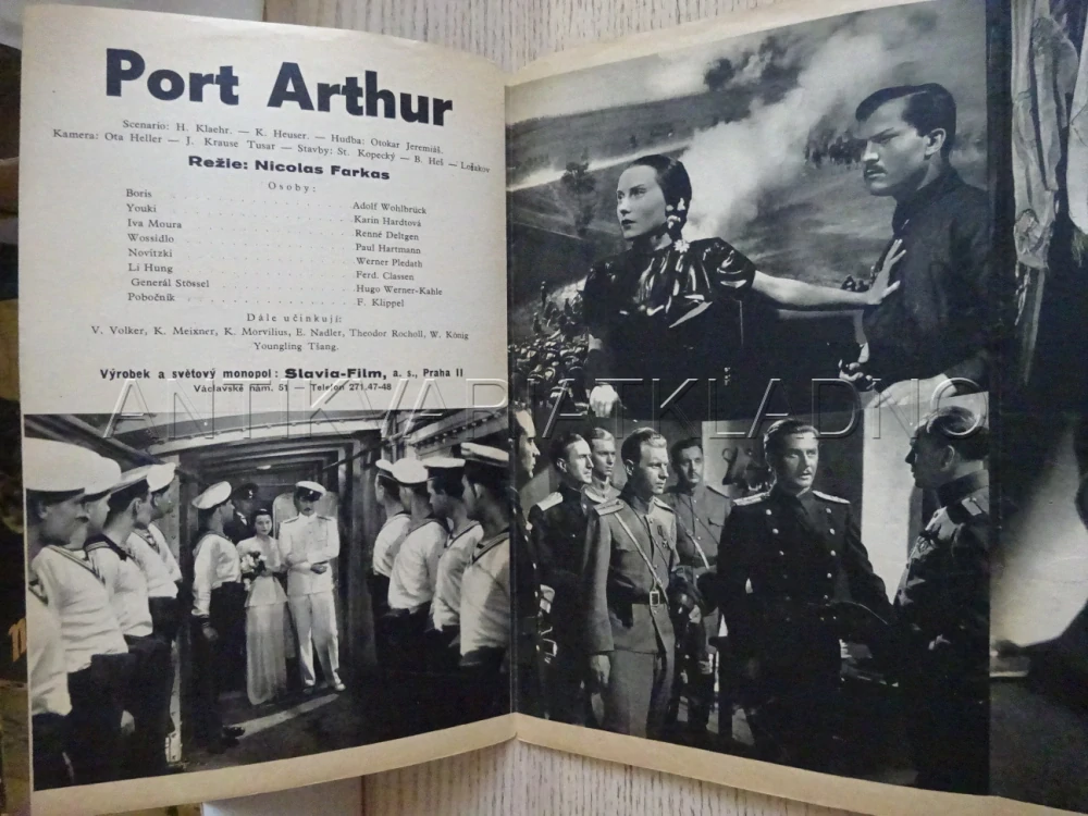 PORT ARTHUR, A. WOHLBRUCK, BIO PROGRAM Č. 415, 1936