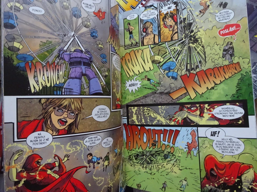 DECHBEROUCÍ ZÁZRAK, BLESK KOMIKS 1-25, PETR MACEK