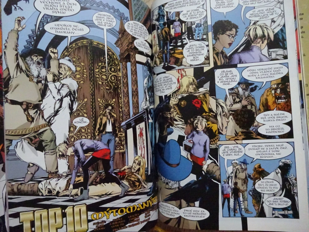 TOP 10 KNIHA 1, GENE HA, ZANDER CANNON, ALAN MOORE, **an