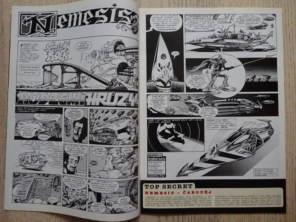ČASOPIS COMICS, 9/2001